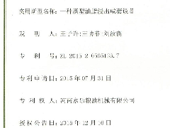 专利证书二